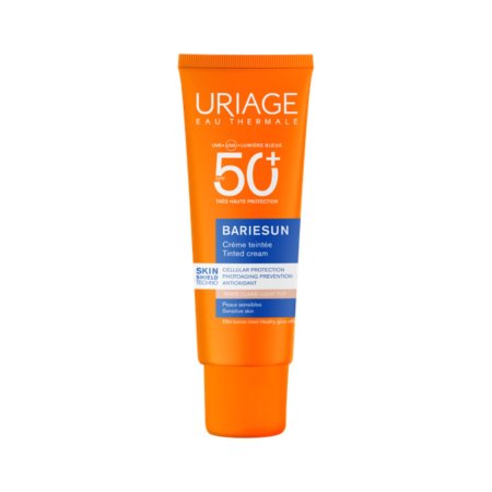 Crema colorata protectie solara SPF50+ Bariesun, Fair, 50 ml, Uriage