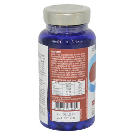 Fier Bisglicinat, 14 mg, 60 capsule vegetale, Granions 780759