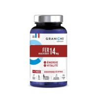 Fier Bisglicinat, 14 mg, 60 capsule vegetale, Granions