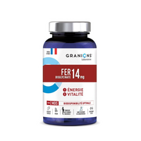 Fier Bisglicinat, 14 mg, 60 capsule vegetale, Granions