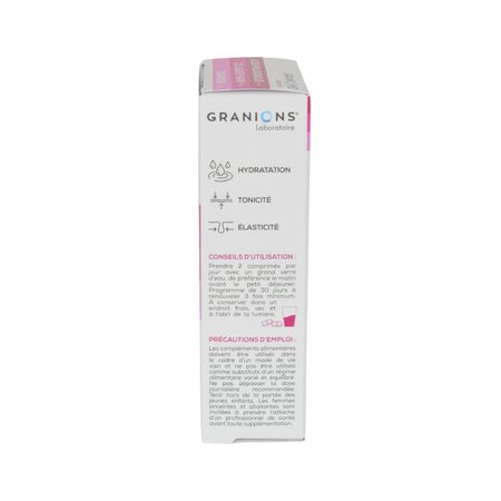 Complex de hidratare cu Colagen, Acid Hialuronic, Ceramide şi Niacinamide, 60 comprimate, Granions 780774