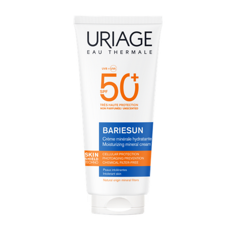 Crema minerala protectie solara SPF50+ Bariesun, 100 ml, Uriage