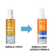 Apa cu protectie solara SPF50+ Bariesun, 200 ml, Uriage 780823