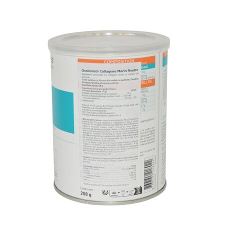Colagen marin cu gust neutru pentru piele, oase si muschi, 258 g, Granions 780884