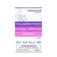 Complex pentru piele, par si unghii Complexe Beaute, 60 comprimate, Granions