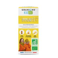 Sirop de imunitate pentru copii, Banana, 125 ml, Granions