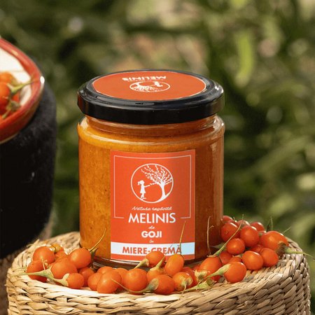 Delicatesa din miere Bio si goji, 250 g, Melinis 780978