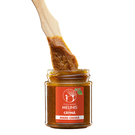 Delicatesa din miere Bio si catina cruda pasta, 250 g, Melinis 780989