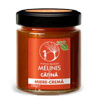 Delicatesa din miere Bio si catina cruda pasta, 250 g, Melinis