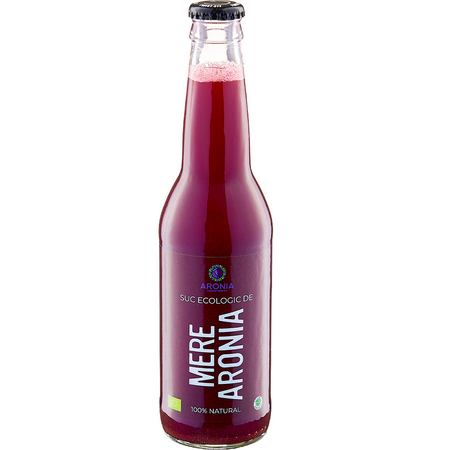 Suc Bio din Aronia si Mar, 330 ml, Aronia Charlottenburg