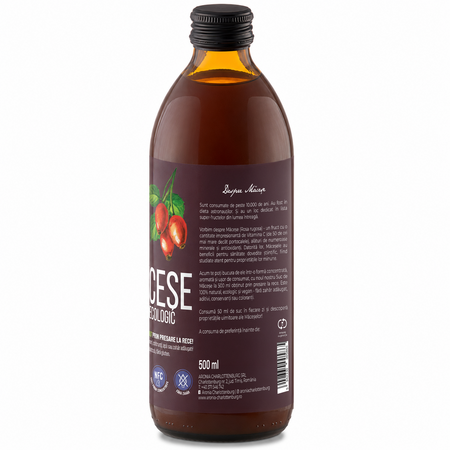 Suc ecologic din macese, 500 ml, Aronia Charlottenburg 781023