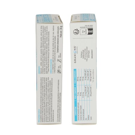 Comprimate mentolate pentru gat si nas, 24 comprimate pentru supt, Granions 781062