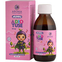 Sirop pentru copii Adio Tuse Aroninos, + 3 ani, 120 ml, Aronia Charlottenburg
