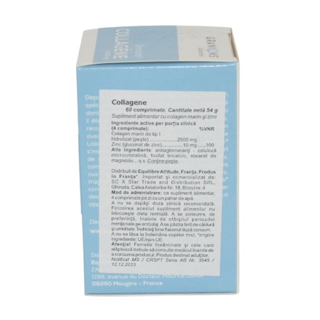 Colagen cu adaos de zinc Collagene, 2500 mg, 60 comprimate, Granions 781109