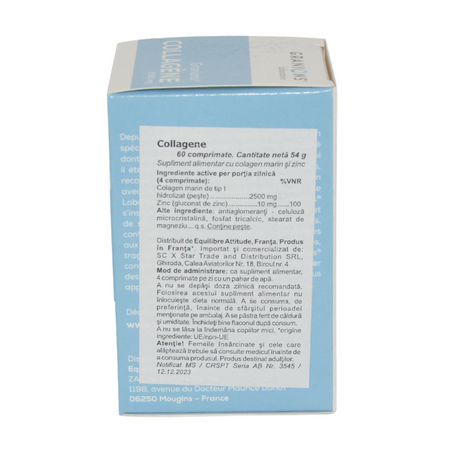 Colagen cu adaos de zinc Collagene, 2500 mg, 60 comprimate, Granions 781109