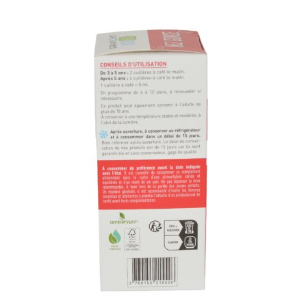 Sirop de nas si gat pentru copii, Capsuni, 125 ml, Granions 781145