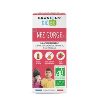 Sirop de nas si gat pentru copii, Capsuni, 125 ml, Granions