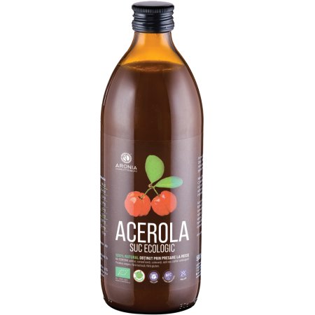 Suc ecologic de Acerola, 500 ml, Aronia Charlottenburg