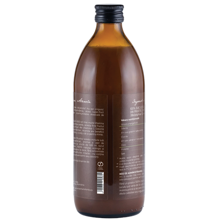 Suc ecologic de Acerola, 500 ml, Aronia Charlottenburg 781185