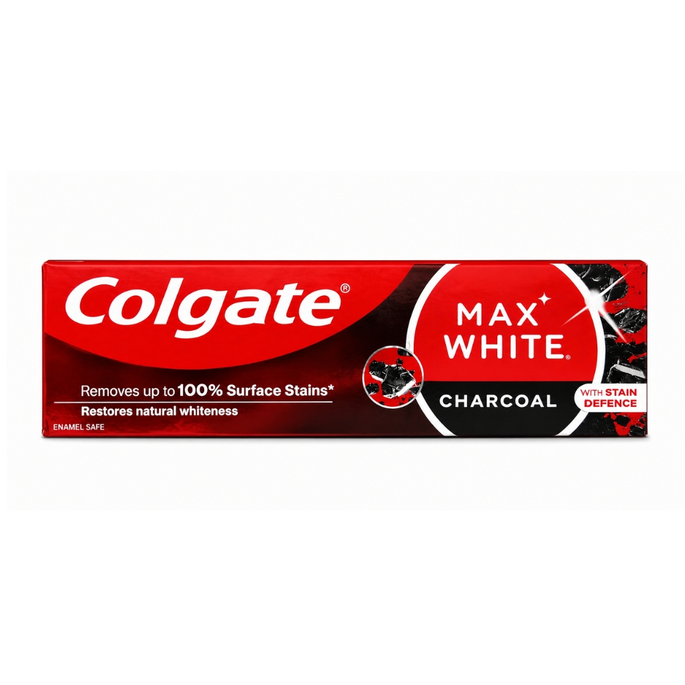 Pasta de dinti Max White Charcoal, 75 ml, Colgate