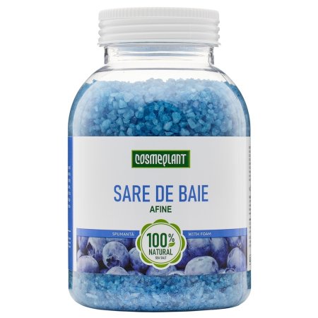 Sare de baie cu Afine, 1000 g, Cosmeplant
