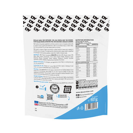 Proteina din lapte cu eliberare lenta Micellar Casein, Ciocolata, 907 g, DY Nutrition 781495