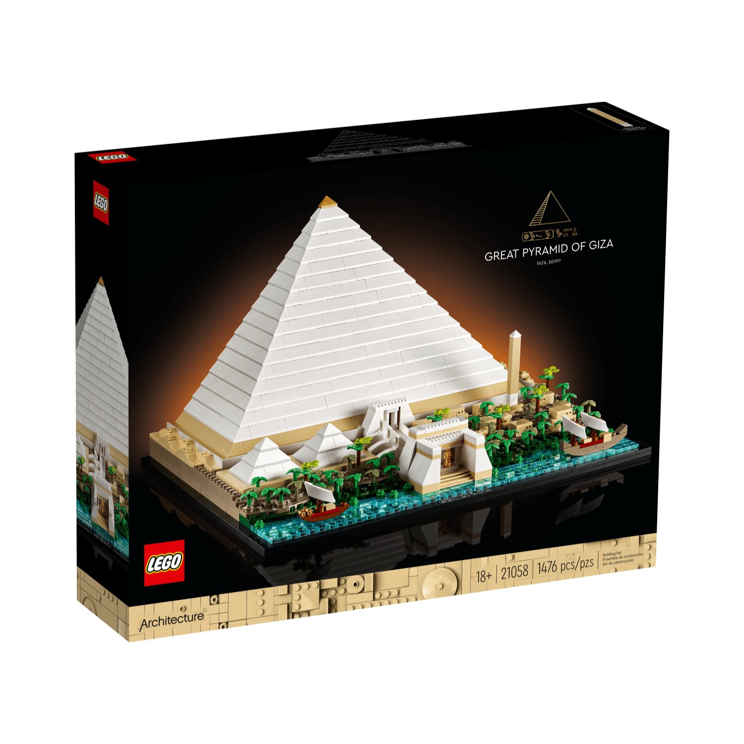 Marea piramida din Giza, 18 ani+, 21058, Lego Architecture