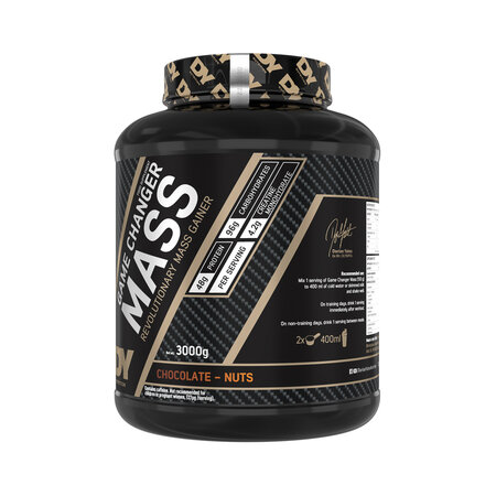 Game Changer Mass, Chocolate Nuts, 3000 g, DY Nutrition 781555
