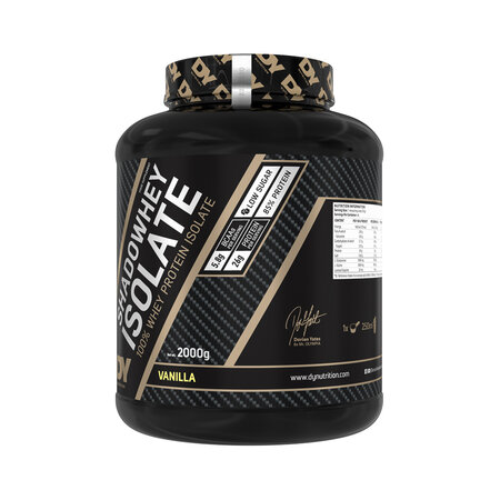Proteina din zer Shadowhey Isolate, Vanilla, 2000 g, DY Nutrition 781600
