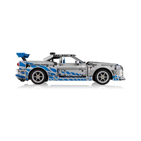 Masina Nissan Skyline GT-R (R34) din Mai furios, mai iute, 18 ani+, 42210, 1410 piese, Lego Technic 781622