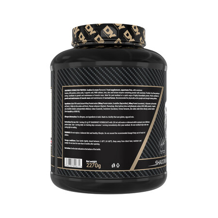 Proteina hidrolizata din zer Shadowhey, Cookies and Cream, 2270 g, DY Nutrition 781656