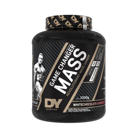 Game Changer Mass, White Chocolate & Cranberry, 3000 g, DY Nutrition