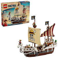 Corabia de pirati Fasneata Merry, 10 ani+, 75639, 1376 piese, Lego One Piece