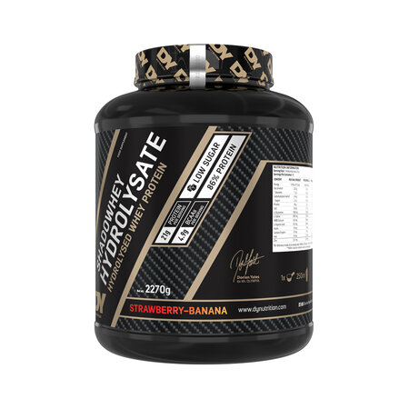 Proteina hidrolizata din zer Shadowhey, Strawberry - Banana, 2270 g, DY Nutrition 781688