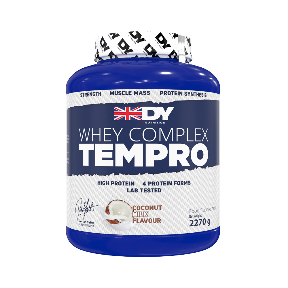 Proteina din zer Whey Complex Tempro, Coconut Milk, 2270 g, DY Nutrition
