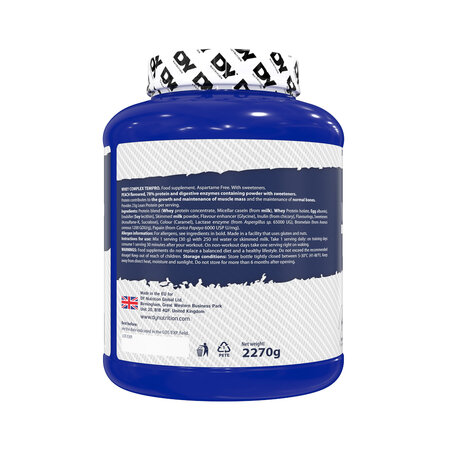 Proteina din zer Whey Complex Tempro, Juicy Peach, 2270 g, DY Nutrition 781755