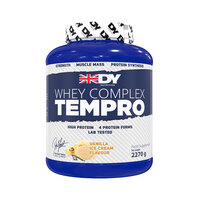 Proteina din zer Whey Complex Tempro, Vanilla Ice cream, 2270 g, DY Nutrition
