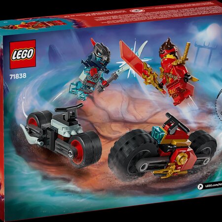 Cursa de viteza cu motocicleta lui Kai, 6 ani+, 71838, 79 piese, Lego Ninjago 781830