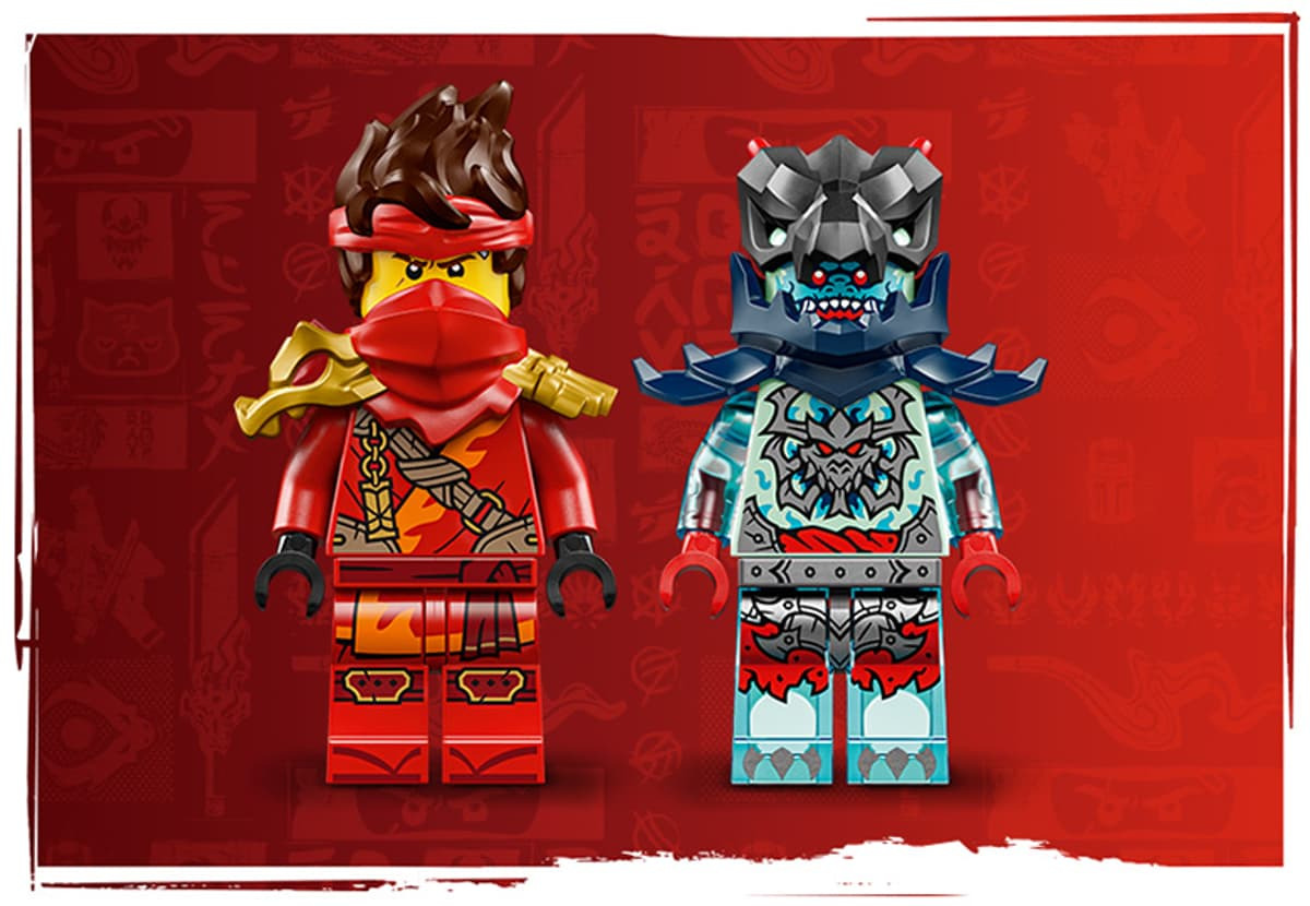 LEGO NINJAGO Kai si Santinela dragoniana spectrala