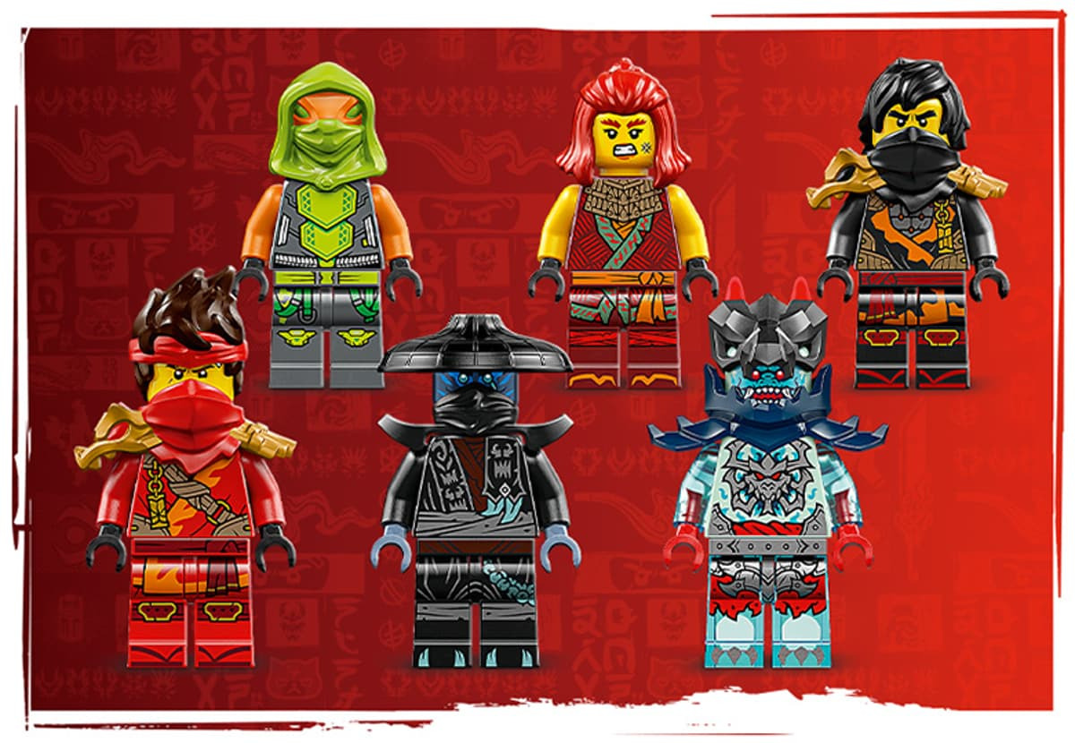 LEGO NINJAGO minifigurine ninja
