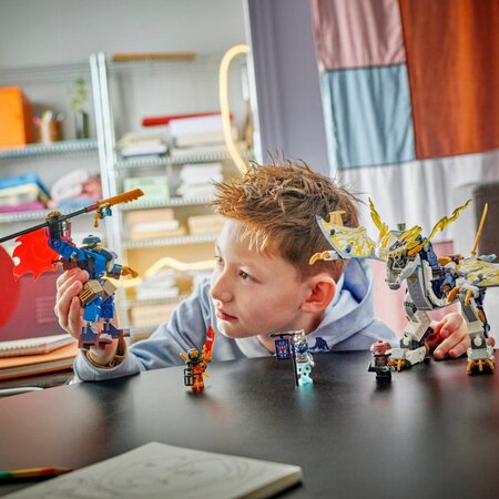 Robotul calaret de dragon al lui Rogue, 8 ani+, 5702017815763, 584 piese, Lego Ninjago 781907