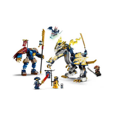 Robotul calaret de dragon al lui Rogue, 8 ani+, 5702017815763, 584 piese, Lego Ninjago 781912