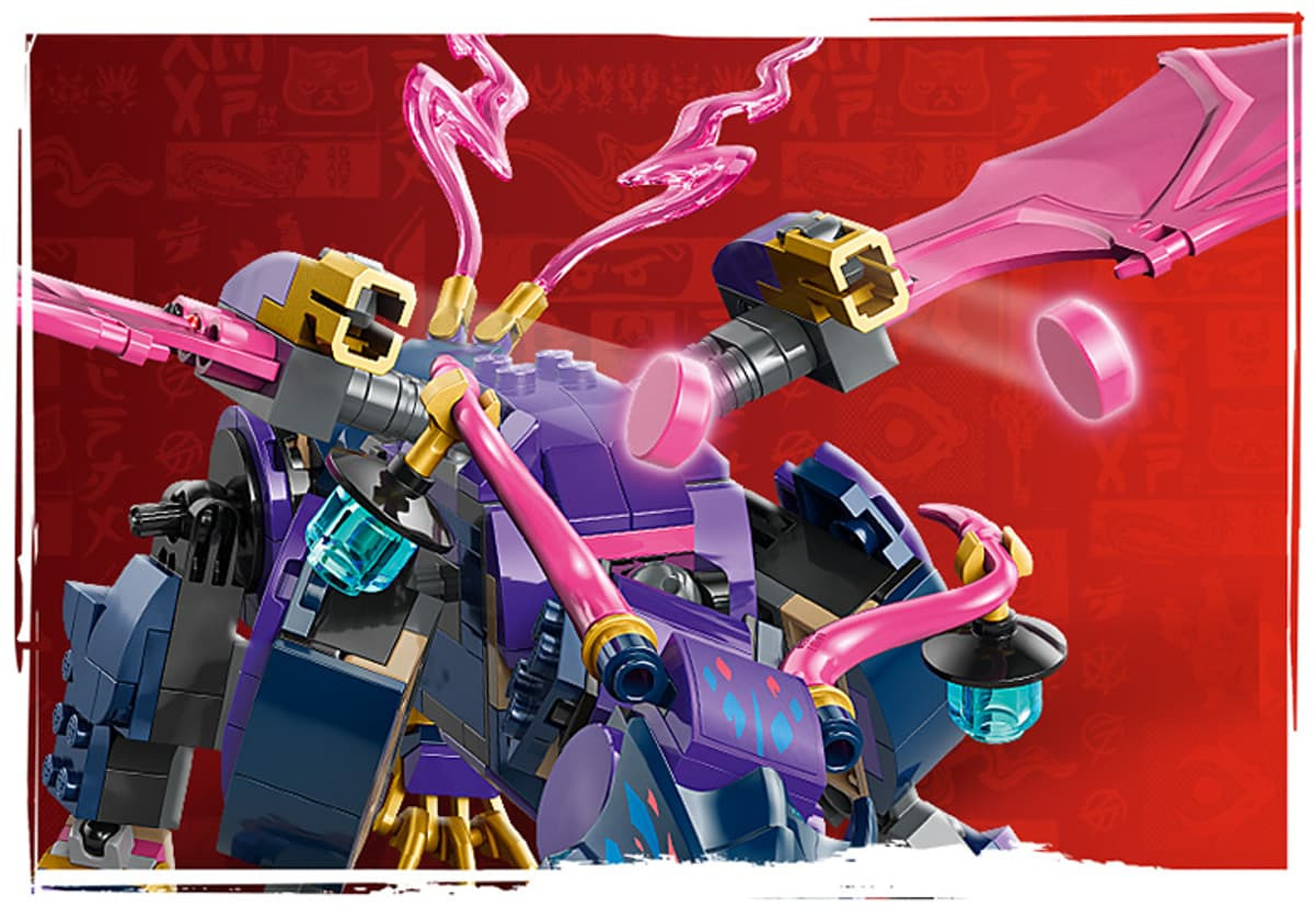 LEGO NINJAGO detalii Marea dragonita Rontu