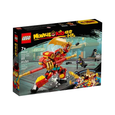 Robotul multifunctional al lui Monkie Kid, 7 ani+, 80040, 277 piese, Lego Monkie Kid 781961