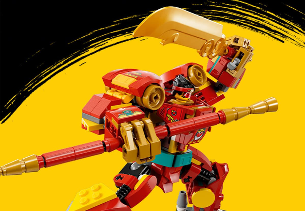 LEGO Monkie Kid robot multifunctional articulat