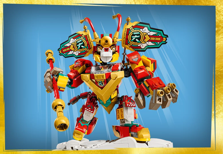 LEGO Monkie Kid minirobot articulat