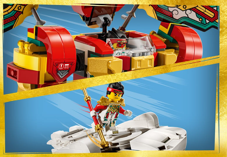 LEGO Monkie Kid cockpit minirobot