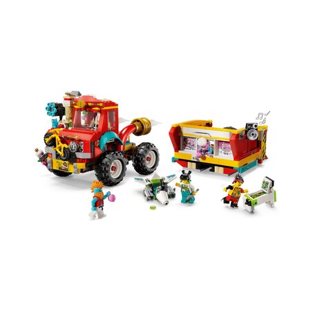 Camionul electric al echipei lui Monkie Kid, 7 ani+, 80055, 712 piese, Lego Monkie Kid 781986