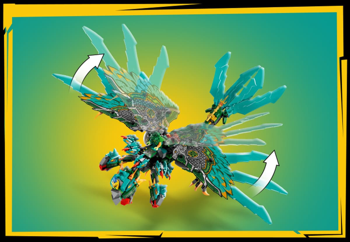 LEGO Monkie Kid Bestia cu noua capete articulata