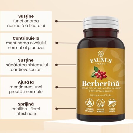 Berberina, 60 capsule, Faunus Plant 782070